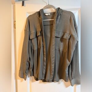 Maurice’s - Olive Green Women's Hooded Jacket